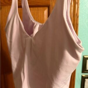 Light Pink Lululemon Align Crop